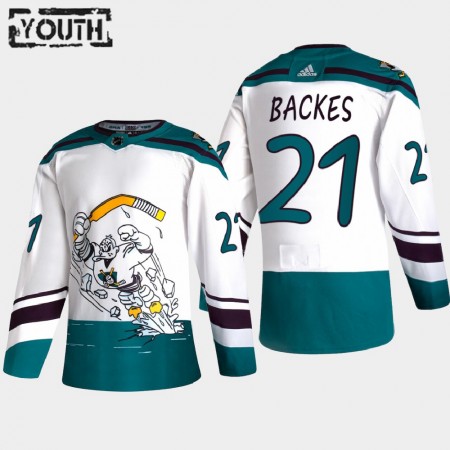 Kinder Eishockey Anaheim Ducks Trikot David Backes 21 2020-21 Reverse Retro Authentic